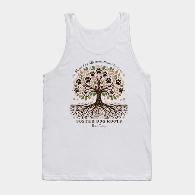 Foster Dog Roots Run Deep Tank Top by RebelPawCo